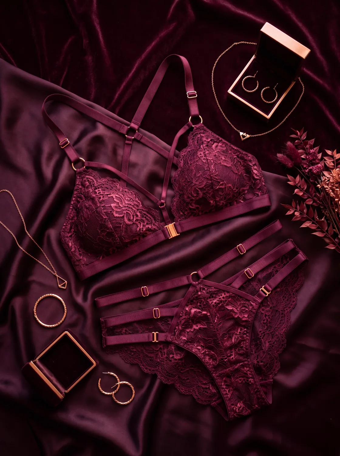 Cuivre Lingerie Set